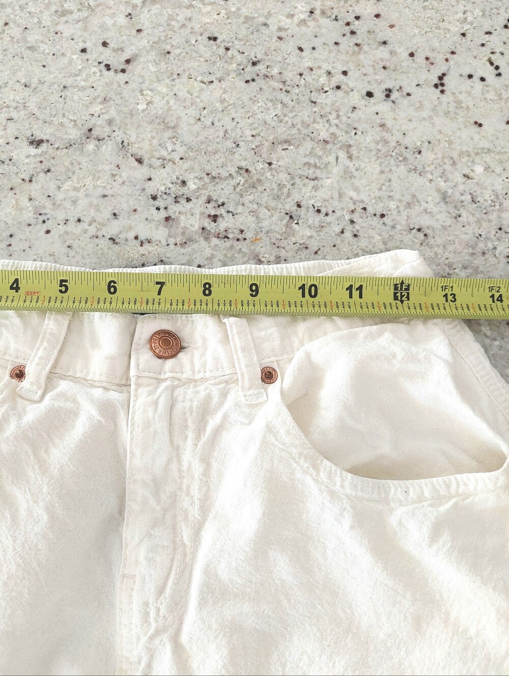 Forever 21 White Cargo Button-Front Wide Leg Pants Size S - Picture 7 of 10